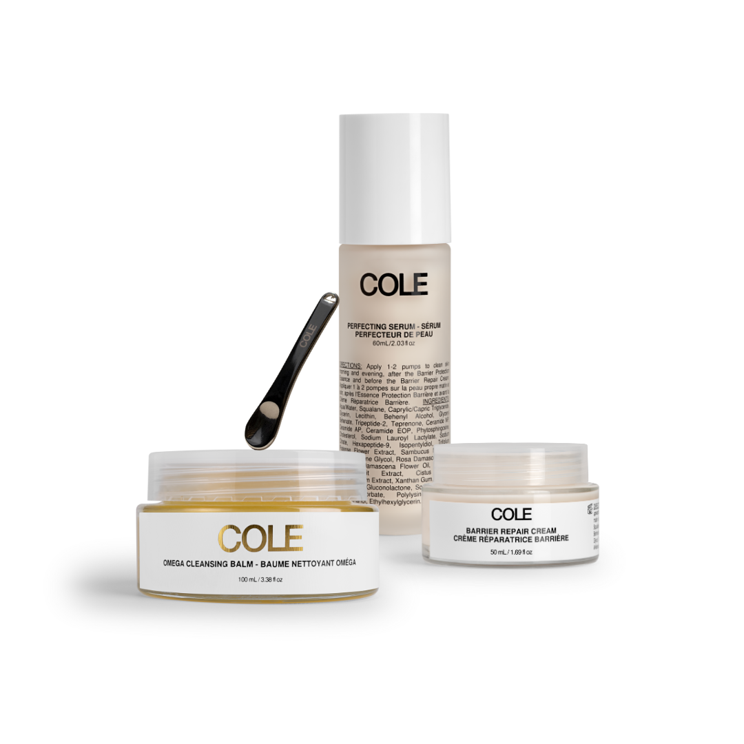 Skin Cole Rd Stick The Reset Ritual - 3-Step Barrier Repair Routine for Damaged Skin ...